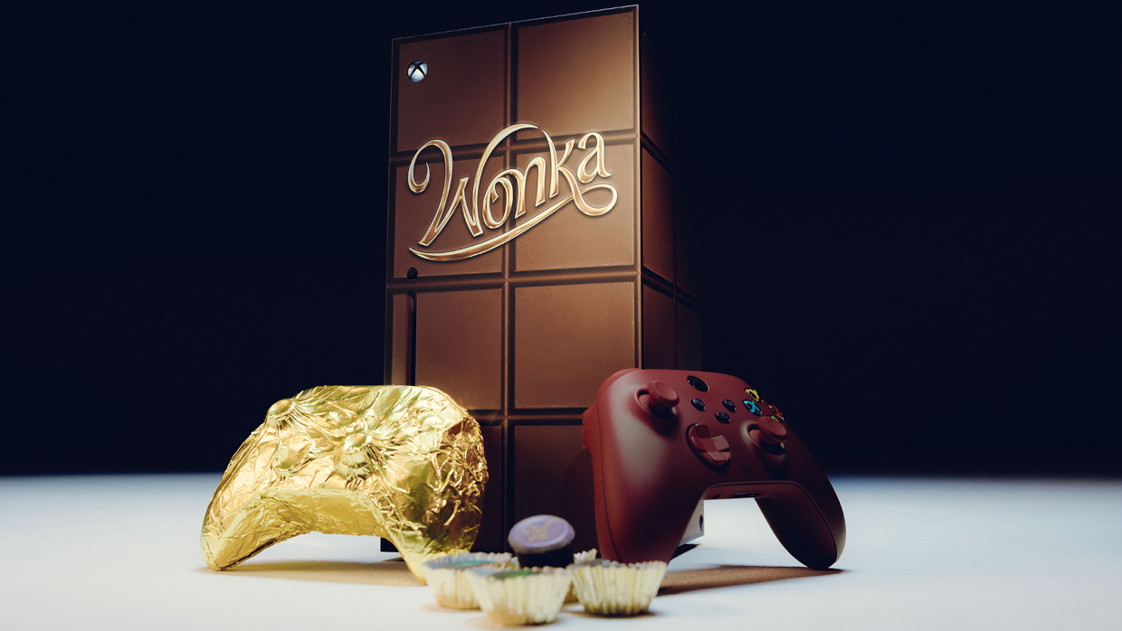 Xbox Makes Edible Chocolate Controller, Candy Console for “Wonka” Movie