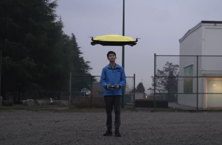 Building A Drone Umbrella: The Future Of Staying Dry
