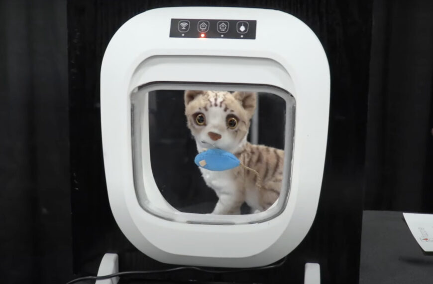 AI-Powered Cat Door Prevents Pets From Bringing Dead Prey Inside