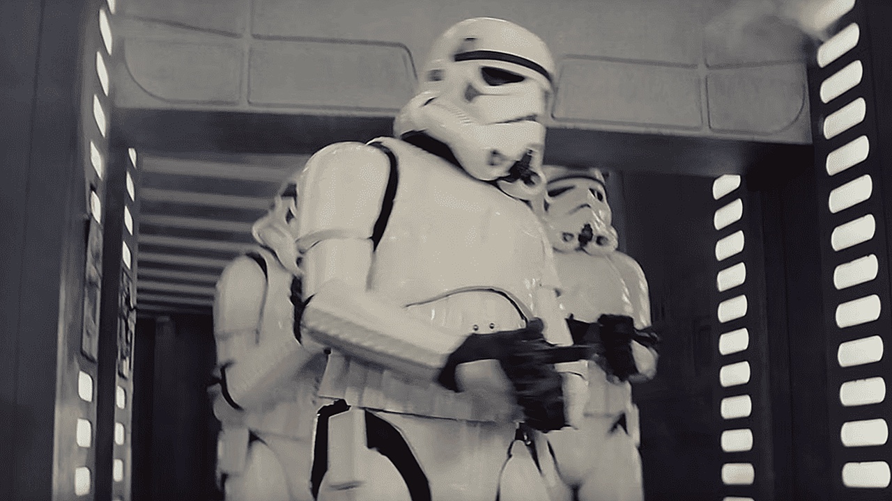 Star Wars: Episode IV — A New Hope Stormtrooper Blooper