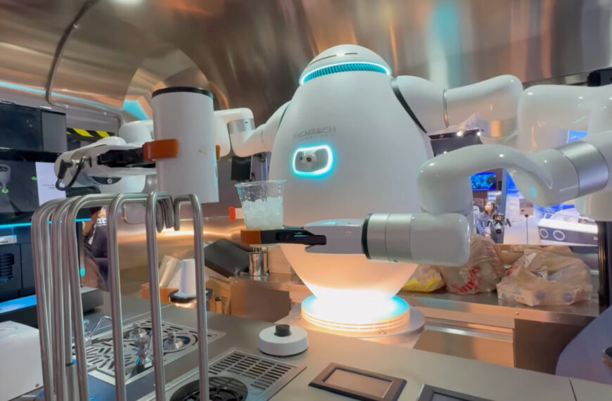 ADAM The Autonomous Barista/Bartender Robot Is Ready To Make You A Drink