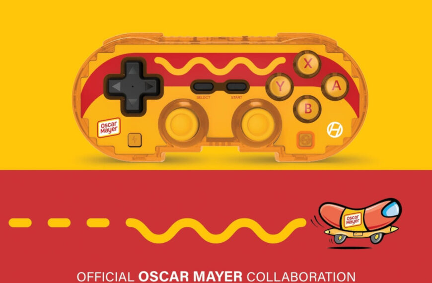 Finally, An Officially Licensed Oscar Mayer Hot Dog Video Game Controller