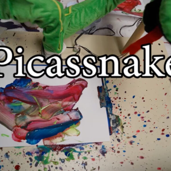 AI-Powered Robotic ‘Picassnake’ Paints Images Based On Music