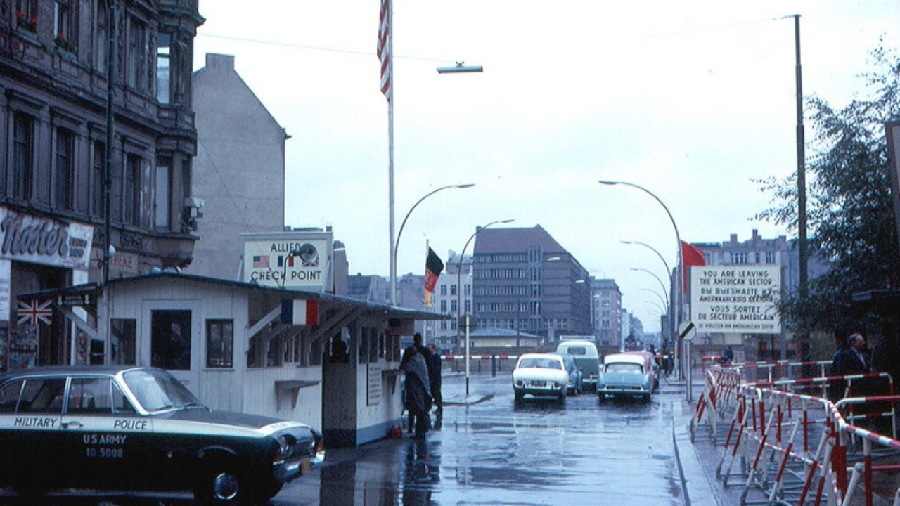 Checkpoint Charlie - Berlin Wall Crossing Point