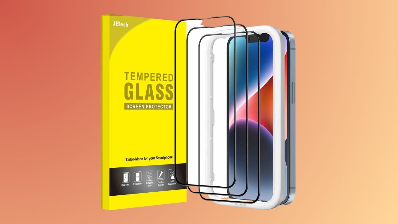 JETech Full Coverage Screen Protector