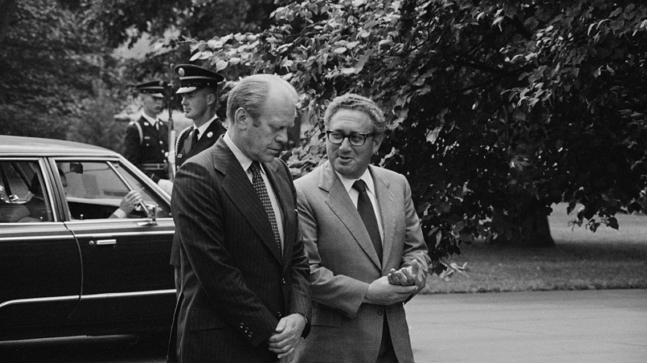 President Gerald Ford and Secretary of State Henry Kissinger