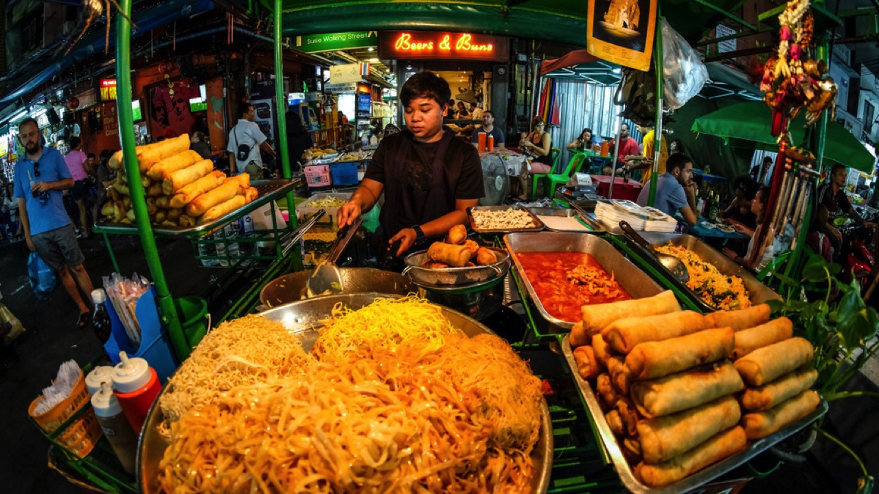 Street food in Thailand