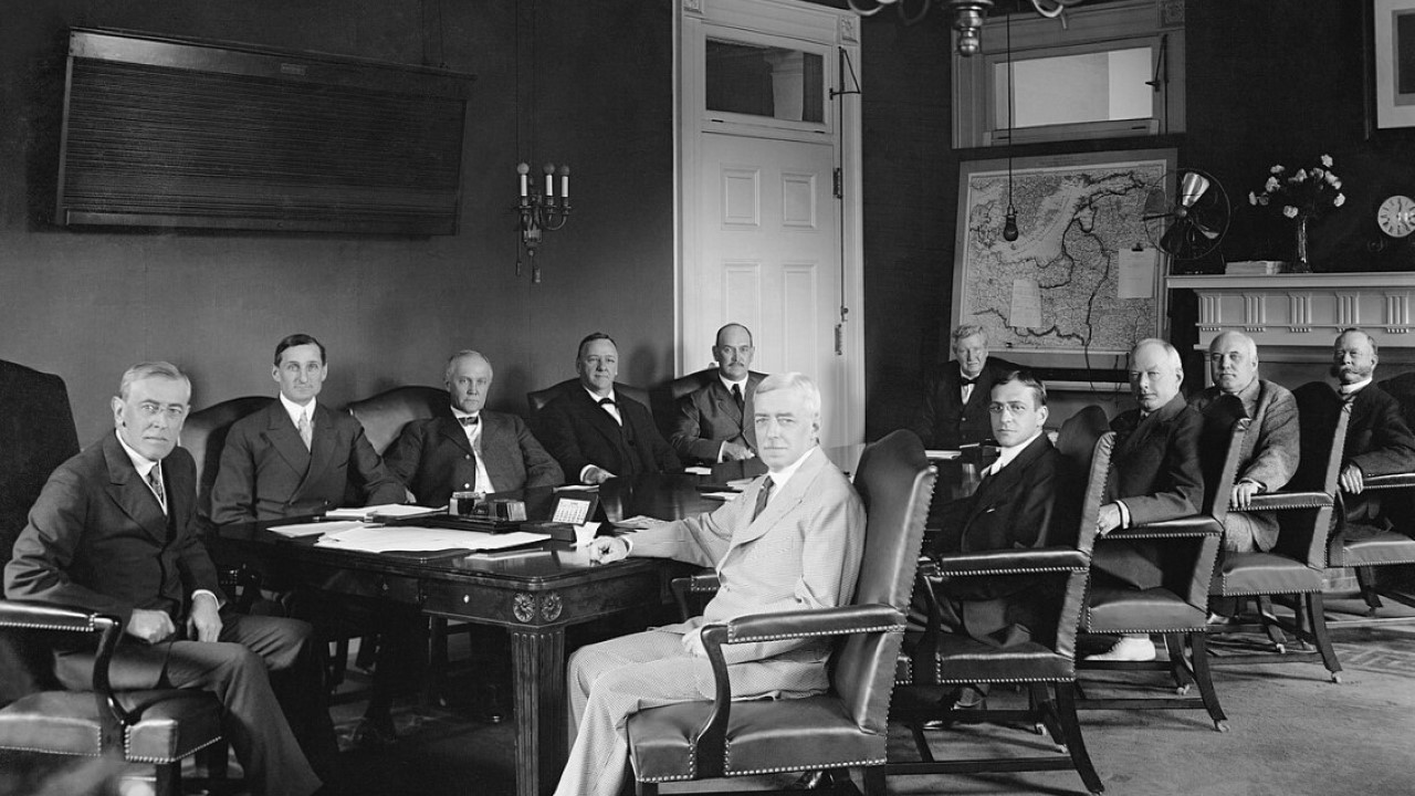 Woodrow Wilson and his Cabinet