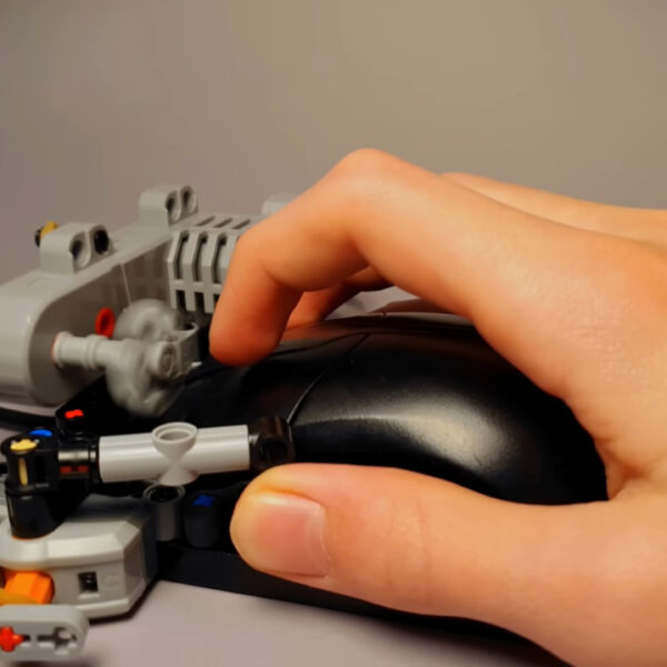 LEGO Automatic Mouse-Clicker Can Click 70 Times Per Second