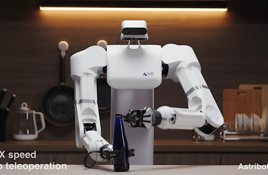 Astribot AI-Powered Humanoid Torso Can Prepare Drinks, Help With Housework