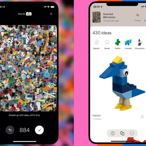 Brickit App Uses AI To Scan Pile Of LEGO Bricks, Suggest Builds With Identified Pieces