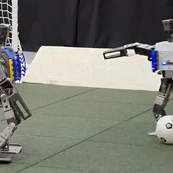 Google AI-Powered Humanoid Robots Play Autonomous Game Of Soccer