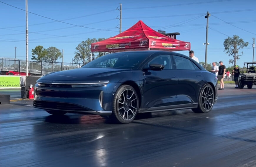 Lucid Air Sapphire Goes 0-60 In 1.77s, Is New Fastest Sedan