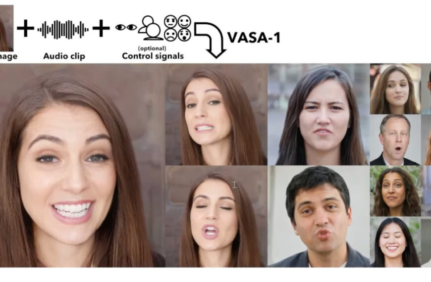 Microsoft VASA-1 Turns Still Image Of Face Into Animated Talking Head In Real Time